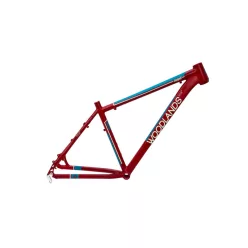   Csepel váz Woodlands pro 27,5" / 16,5" S matt bordo - dobozolt