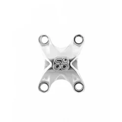Paragramm kormányszár előlap - 31,8mm - ezüst