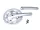 Hajtómű verseny alu 34/50T 175 | ounce-520C, ezüst, hi-polish crank