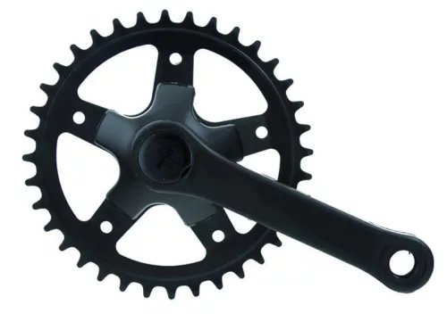 Hajtómű gyerek acél 3/32x36t fekete 127mm 36t 16-20"