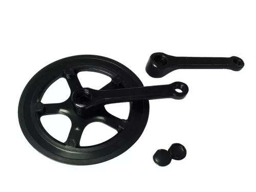 Hajtómű gyerek acél 3/32x40t | 127mm qlq-101 vagy jscw067 fekete | láncvédős