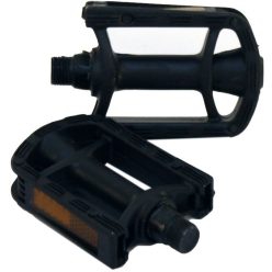 Pedal-9/16-gyermek-fekete-muanyag-buchel