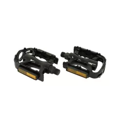 Pedál 9/16 aluminium fekete | prizmával