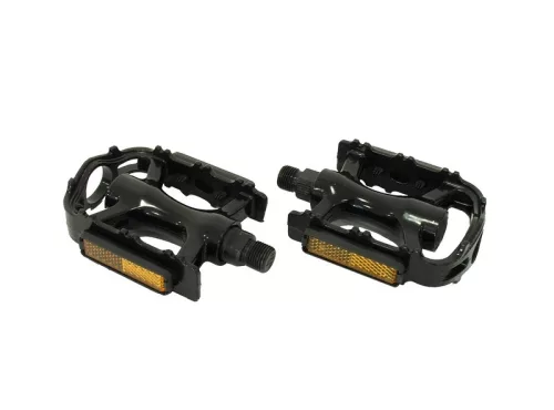 Pedál 9/16 aluminium fekete | prizmával