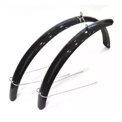   Aluplasztik sárvédő garnitúra 26" MTB - U pálcás - 60mm