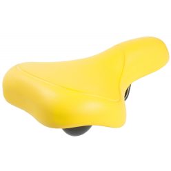 M-wave Eva városi nyereg - 262x216 mm - Citromsárga