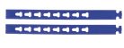 Gyerek kosár - műanyag - kék
