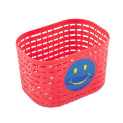 Gyermek műanyag kosár piros