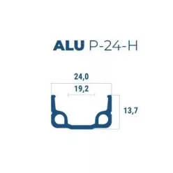 Beretta felni 28×1.75 - alu - P24 - 36 lyukas
