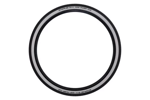 Schwalbe Road Cruiser HS484 köpeny 27x1-1/4 (28/32-630) - fehér oldalfal