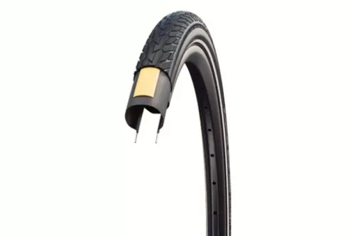 Schwalbe Road Cruiser HS484 köpeny 27x1-1/4 (28/32-630) - fehér oldalfal