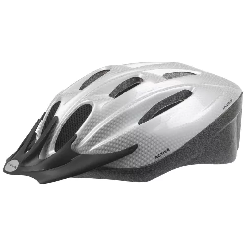 Biciklis sisak - Felnőtt - M-Wave Active - L 58-61cm - Fehér/Carbon