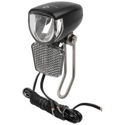   Első lámpa 30 Lux - M-WAVE agydinamós - 1 led 6V/2,4W - Állófunkciós