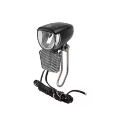   Első lámpa 30 Lux - M-WAVE agydinamós - 1 led 6V/2,4W - Állófunkciós