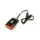Első lámpa fekete - USB - 2LED