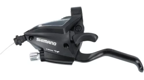 Váltókar 3 seb fék bal stef500 | Shimano, fekete