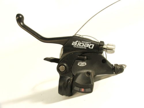 Váltókar 3 seb fék bal deore | Shimano kstm510 , fekete