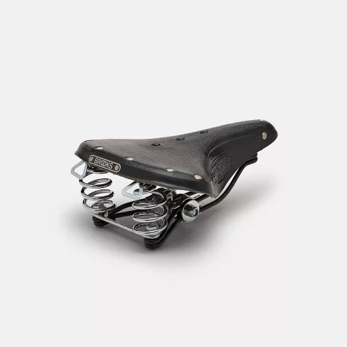 BROOKS-B66-nyereg-fekete