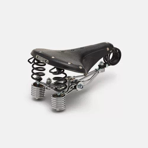 BROOKS-B135-nyereg-fekete