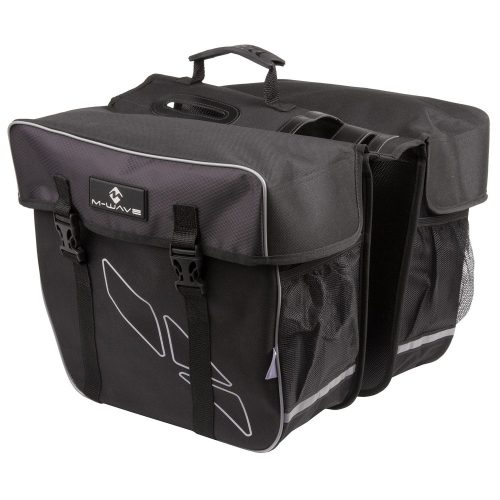 M-WAVE-Tura-taska-2-reszes-30l-AMSTERDAM-fekete/sz