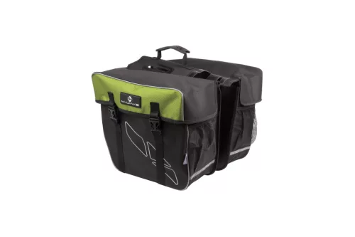 M-WAVE-Tura-taska-2-reszes-30l-AMSTERDAM-fekete/zold