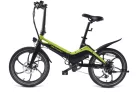 Kerékpár elektromos MS Energy i10 összecsukható 6 sp 20" fekete/zöld