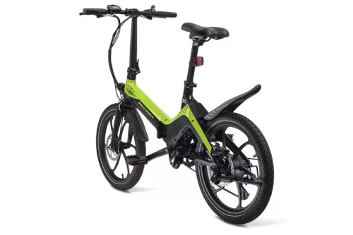 Kerékpár elektromos MS Energy i10 összecsukható 6 sp 20" fekete/zöld