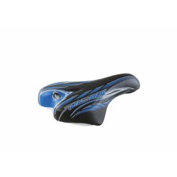 Nyereg-OK-GO-gyerek-fekete-kek-20-Selle-MonteGrappa