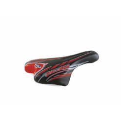 Nyereg-OK-GO-gyerek-fekete-piros-24-Selle-MonteGrappa