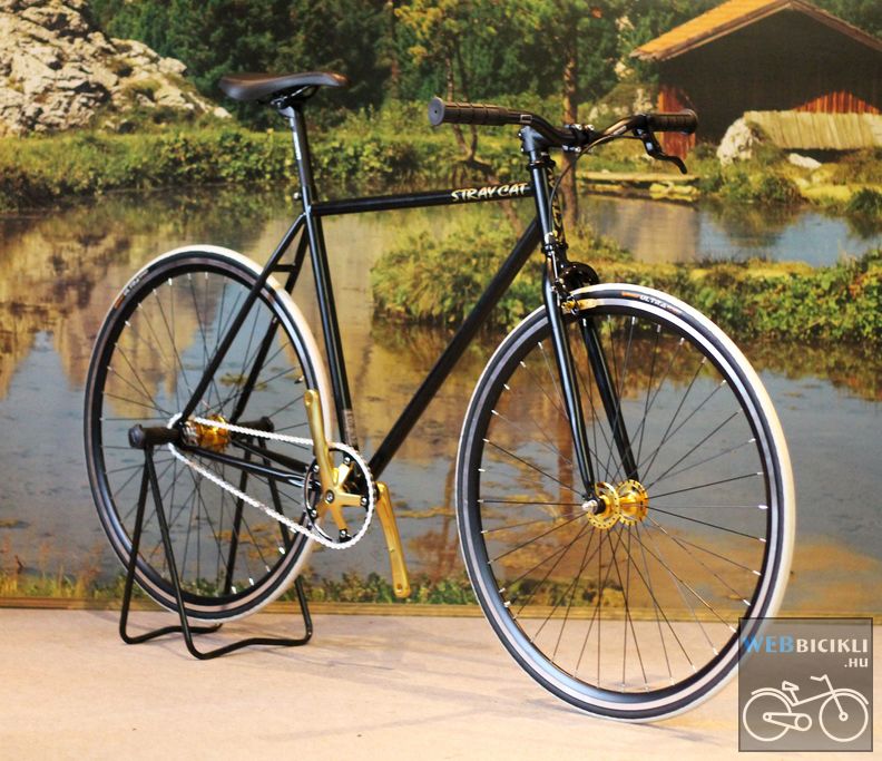 Fekete Fixi Kerékpár - Egyedi építésű - Kerékpár Webshop - Webbicikli