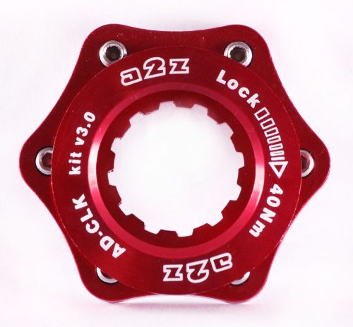 a2Z AD-CLK centerlock adapter [piros]