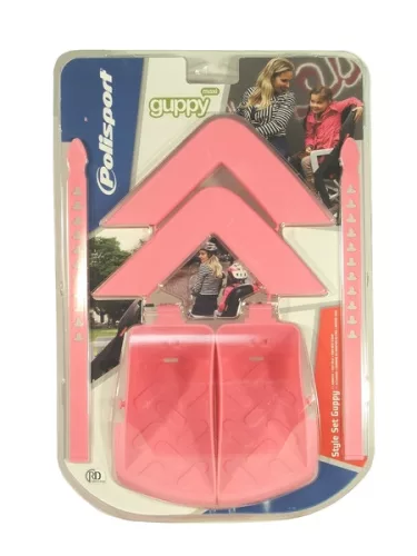 Gyerekülés guppy set maxi | lábtartó kartámasz pink polisport