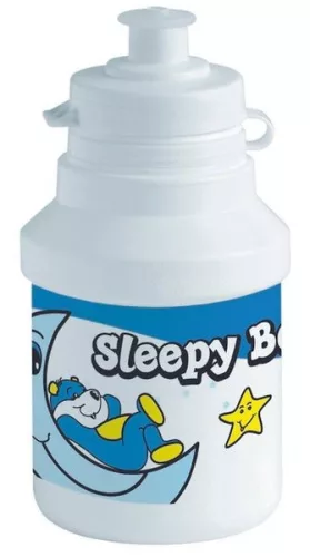 Kulacs 300 ml sleepy bear kék | fehér polisport