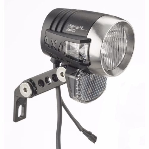 Lámpa első dinamós blueline50 | sw sm 82600/50, oem, | 2 pár vezeték, betáp + hátsó lámpa