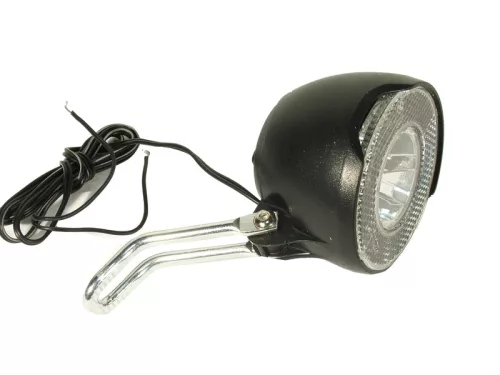 Lámpa első dinamós 1W led | on-off, reflektoros