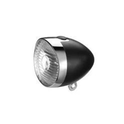 Lámpa első elemes 1 led+elem | fekete nagymama