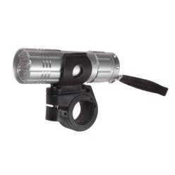 Lámpa első elemes 9 led ezüst