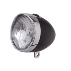 Lámpa első elemes 3 led | fekete nagymama