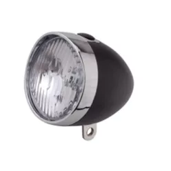 Lámpa első elemes 3 led | fekete nagymama