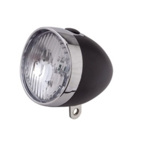 Lámpa első elemes 3 led | fekete nagymama