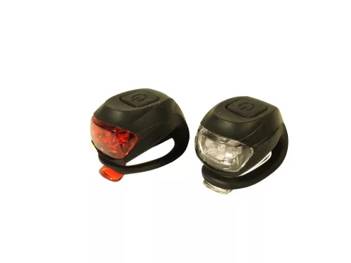 Lámpa mini garnitura 2 ledes | fekete