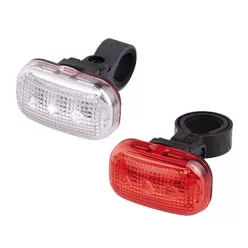 Villogó első+hátsó elemmel