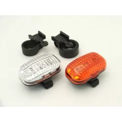 Villogó első+hátsó