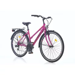   Corelli Nuptse alumínium női trekking kerékpár 18" Pink