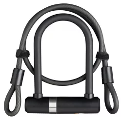   Zár u 150x14mm Axa pro mini | kiegészítő kábellel 8mmx100cm