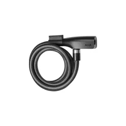 Zár spirál 10x1500mm resolute matt fekete axa