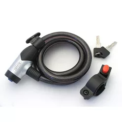 Zár spirál 12x1500mm tartóval, füst