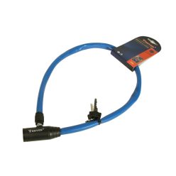 Zár kulcsos 650mm kék