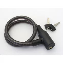 Zár kulcsos 12x650mm, 409