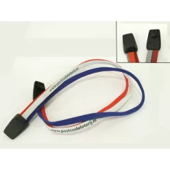   Gumipók 570 mm 3 szín | 3 szál widek , kék-piros-fehér | feliratos